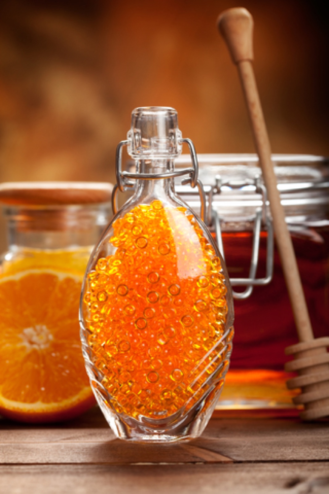 Organic citrus spa products
